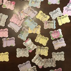 Handmade Bible Tabs